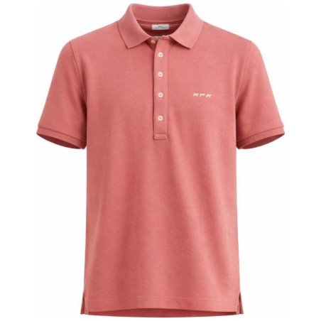 Polo Femme Manches Courtes Rose Terracotta - mise au green 
